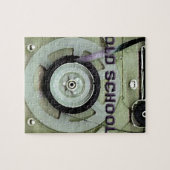 Alte SchulRetro 8 Bahn-Kassette Puzzle (Horizontal)