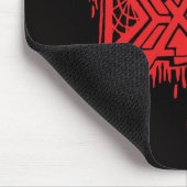 Alte Schulrotes Logo mousepad (Ecke)