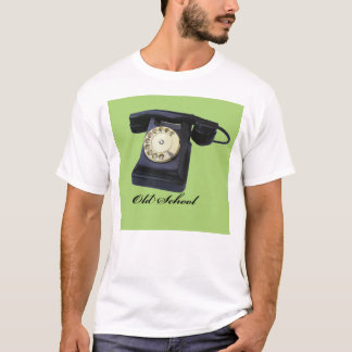 Alte Schultelefon T-Shirt