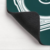 Alte SchulTurntable Mousepad (Ecke)