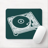 Alte SchulTurntable Mousepad (Mit Mouse)