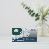 Alte SchulTurntable Visitenkarte (Stehend Vorderseite)