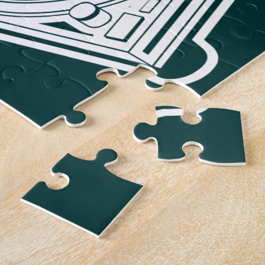 Alte Schulwachs/-Turntable Puzzle (Seite)