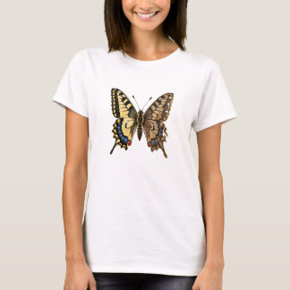 Alte Schwalbenschwanz-Schmetterlingsflügel aus gea T-Shirt