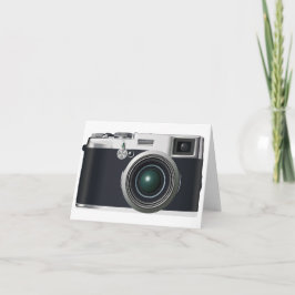 Alte Schwarze Kamera Karte