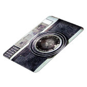 Alte schwarze Kamera Magnet (Linke Seite)