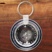 Alte schwarze Kamera Schlüsselanhänger (Vorderseite)