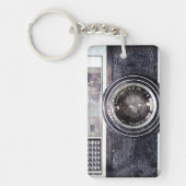 Alte schwarze Kamera Schlüsselanhänger (Vorderseite)