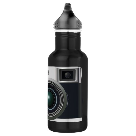 Alte schwarze Kamera Trinkflasche (Rechts)