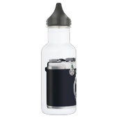 Alte schwarze Kamera Trinkflasche (Links)