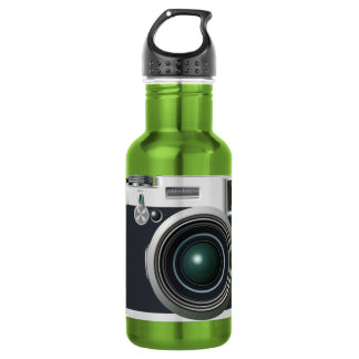 Alte schwarze Kamera Trinkflasche