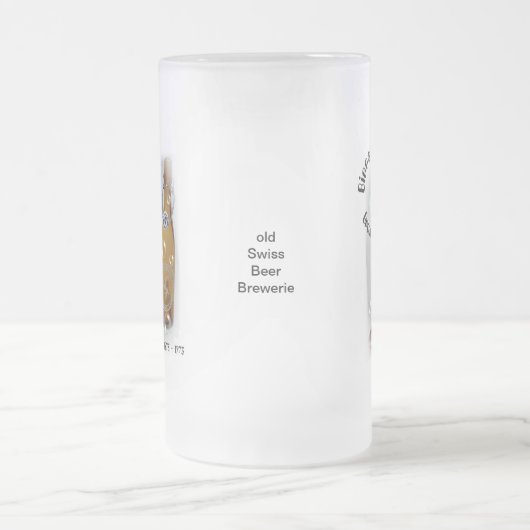 Alte Schweizer Bier Brewerie Tasse (Mittel)
