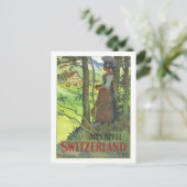 Alte Schweizer Reisepostkarte Postkarte (Stehend Vorderseite)