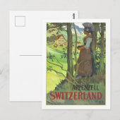 Alte Schweizer Reisepostkarte Postkarte (Vorne/Hinten)