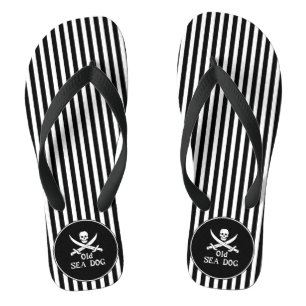 Alte See Hund Flip Flops Badesandalen