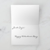 Alte SeehundeValentinstag-Karte Feiertagskarte (Innenseite)