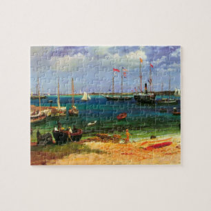 Alte Seelandschaft, Nassau Hafen von Bierstadt Puzzle