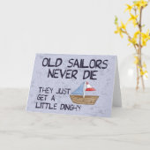 Alte Seeleute Karte (Gelbe Blume)