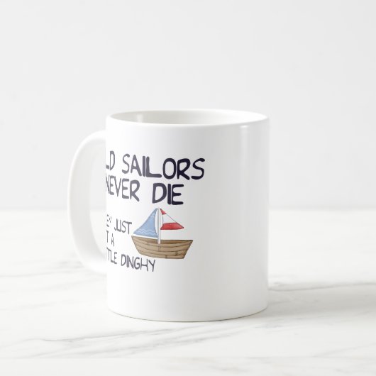 Alte Seeleute Tasse (Vorderseite Links)