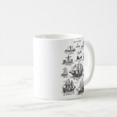 ALTE SEGELSCHIFFE KAFFEETASSE (VorderseiteRechts)