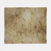 Alte Seite Vintag antikes Papier Fleecedecke (Vorderseite (Horizontal))