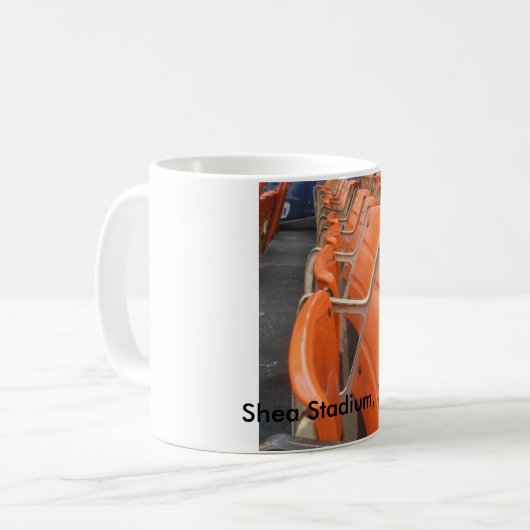 Alte Shea Stadium-Sitze, 2008 Kaffeetasse (Vorderseite Links)