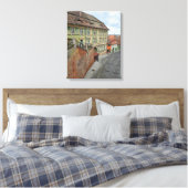 Alte Sibiu-Gebäude sehen Leinwand (Insitu (Schlafzimmer))