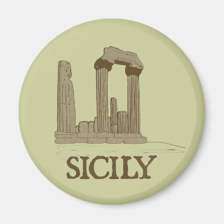 Alte Sicily Agrigento Ruins Magnet