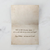 Alte sind zum Kotzen! Karte (Innenseite)