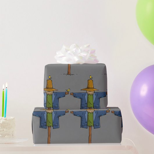 Alte Skarecke Geschenkpapier