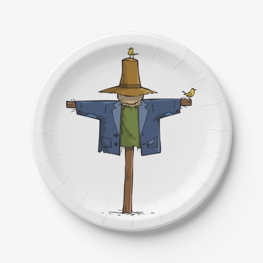 Alte Skarecke Pappteller (Vorderseite)