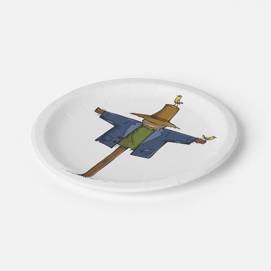 Alte Skarecke Pappteller (Schrägansicht)