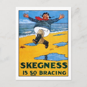 Alte Skegness-Werbung - Skegness ist so belebend - Postkarte