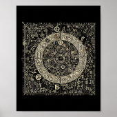 Alte Skriptsymbole Poster (Vorne)