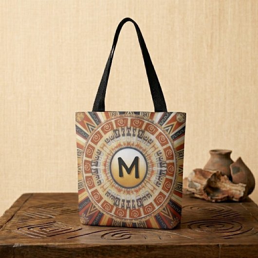 Alte Sonnen-Mandala-Tasche Tasche