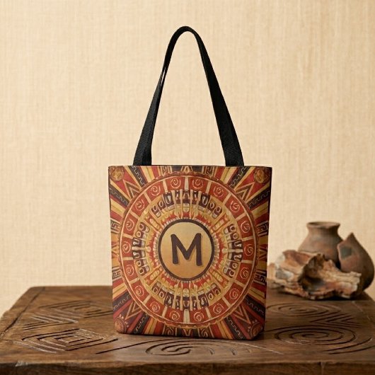 Alte Sonnen-Mandala-Tasche Tasche