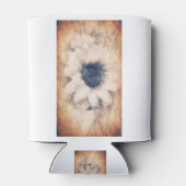 Alte Sonnenblume Dosenkühler (Rückseite)