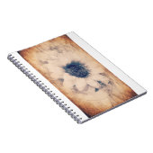 Alte Sonnenblume Notizblock (Rechte Seite)
