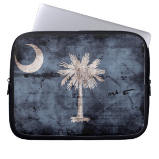 alte South Carolina-Flagge; Laptopschutzhülle
