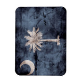 alte South Carolina-Flagge; Magnet (Vertikal)