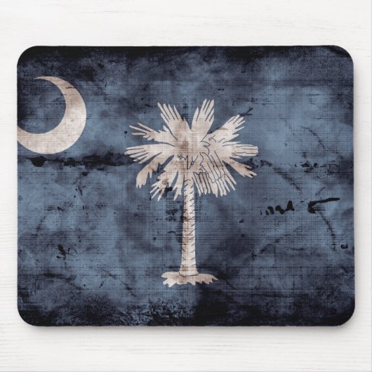 alte South Carolina-Flagge; Mousepad (Vorne)