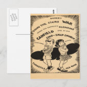 Alte Spiele Postkarte (Vorne/Hinten)