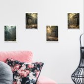 Alte Spispers: Sonnenbeleuchtete Ruinen im Herzen Bilderwand Sets (Wohnzimmer)