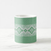 Alte Spitze auf Arsen (grün) Tasse (Mittel)
