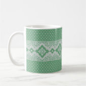 Alte Spitze auf Arsen (grün) Tasse (Links)