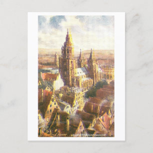 Alte St.-Kilian-Kirche, Heilbronn Postkarte