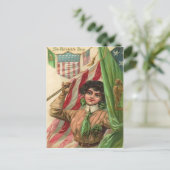 Alte St. Patrick's Day Karte (Stehend Vorderseite)