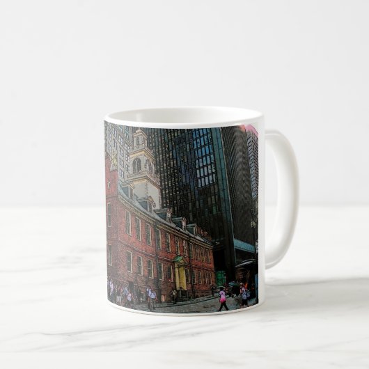 Alte Staats-Haus-Tasse Kaffeetasse (VorderseiteRechts)