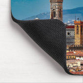 Alte Stadt Florenz, Italien-Skyline Mousepad (Ecke)
