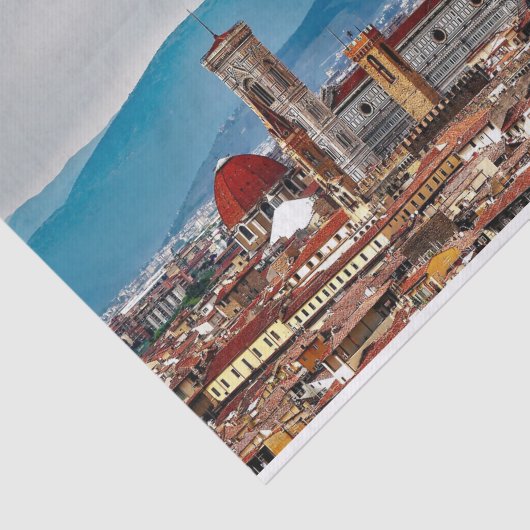 Alte Stadt Florenz, Italien-Skyline Seidenpapier (Ausschnitt)
